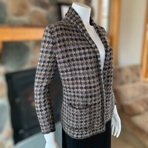 Alpaca open front cardigan size XS